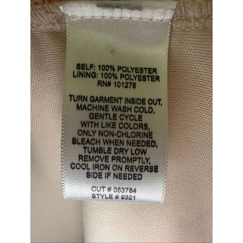 Beige by eci Women coral lace overlay dress size 6 - Picture 4 of 11